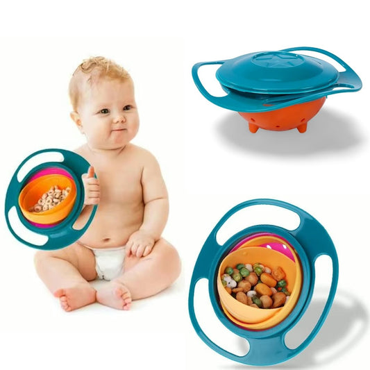 Drehende Babysnackschüssel - 360 Grad Auslaufsicher - Kinderwelt by Held